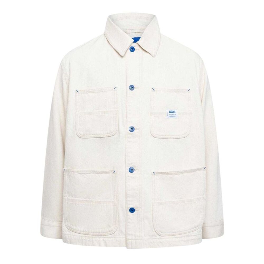 Boss Mens Lisimba Denim Jacket / Light Beige